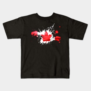 Canada Flag Kids T-Shirt